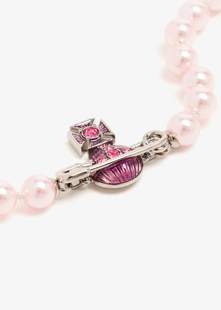 Vivienne Westwood Kitty Pearl bracelet for Women - Pink in