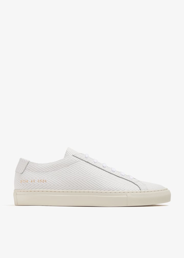 Common Projects Achilles basket-weave sneakers for Women White