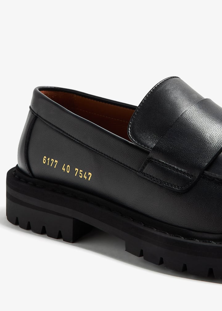 Common Projects Chunky loafers for Women - Black in USA | Level Shoes