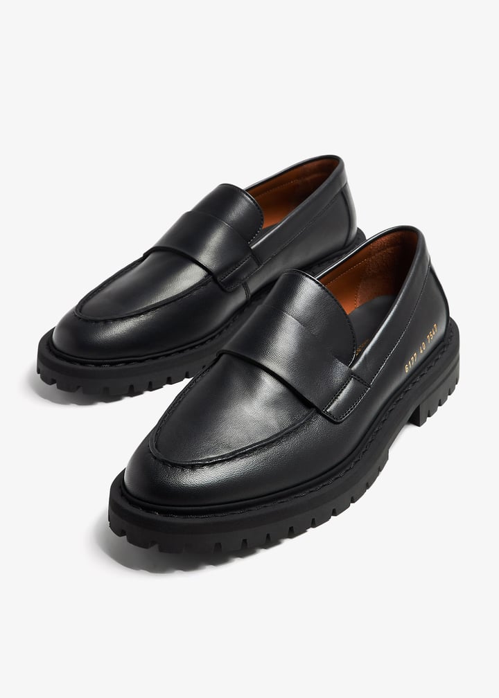 Common Projects Chunky loafers for Women - Black in USA | Level Shoes