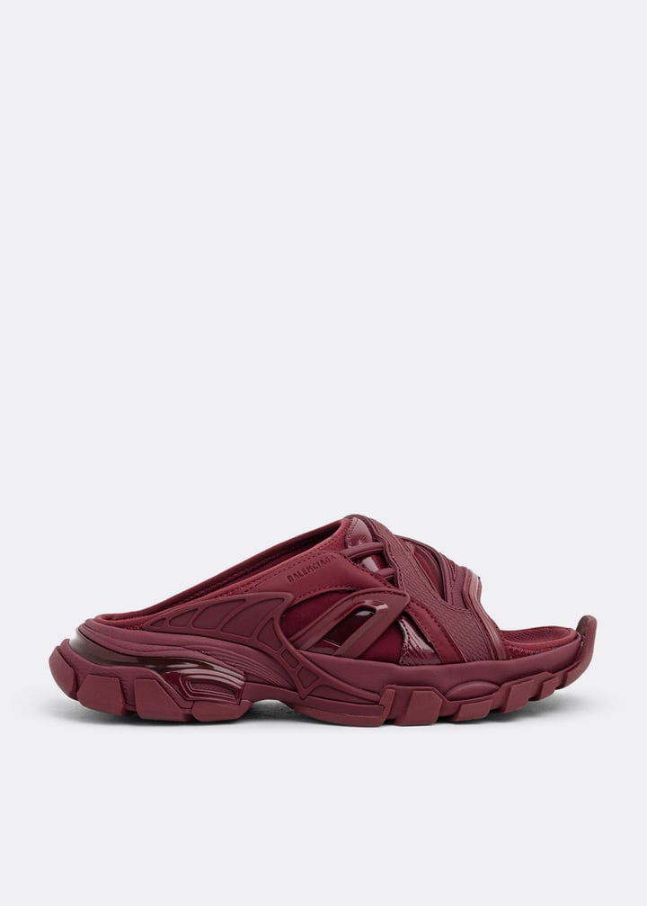 靴 BALENCIAGA Track Slide Sandal 28.5 Balenciaga Track Slide Sandal Burgundy Men's