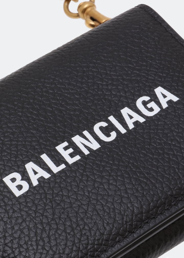 【国内即発】BALENCIAGA MINI WALLET 刻印ロゴ 楽天市場】【P5倍】バレンシアガ／BALENCIAGA 