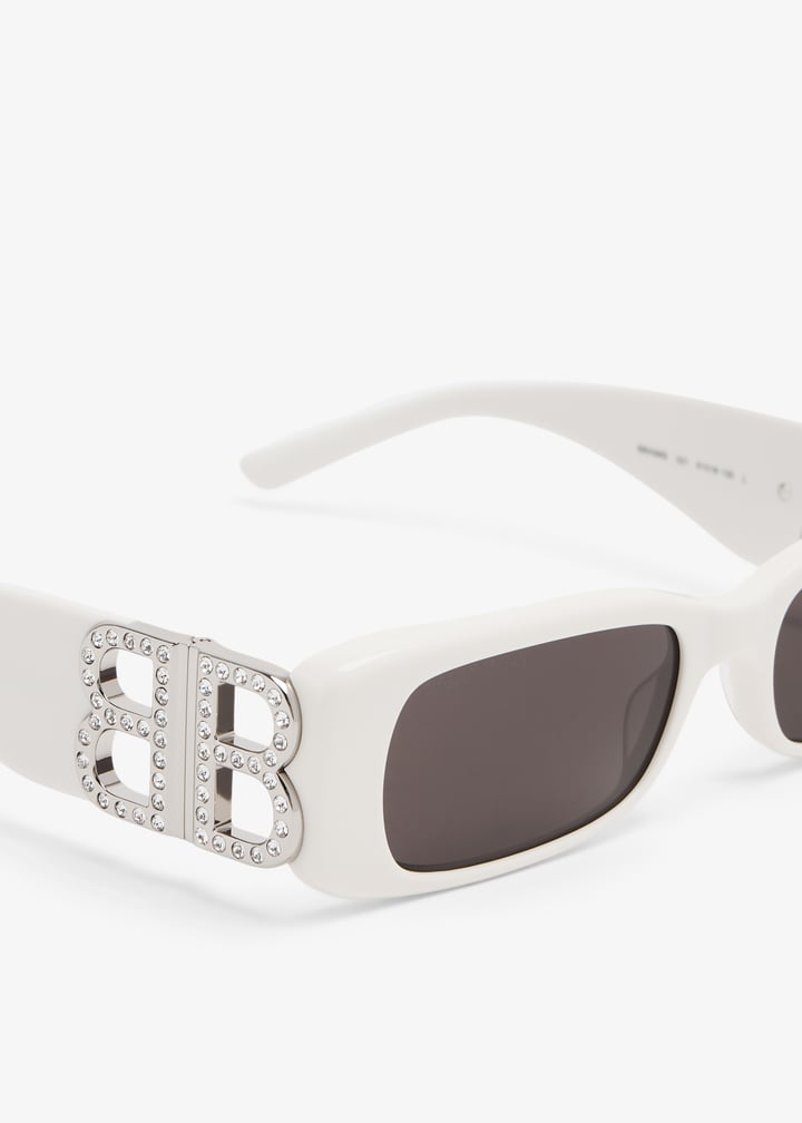 サングラス BALENCIAGA White acetate sunglasses (751432T0007 9000) Amazon.com: Balenciaga BB0095S White/Grey 53/19/135 women