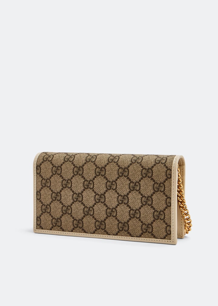 Gucci Horsebit 1955 chain wallet for Women - White in UAE