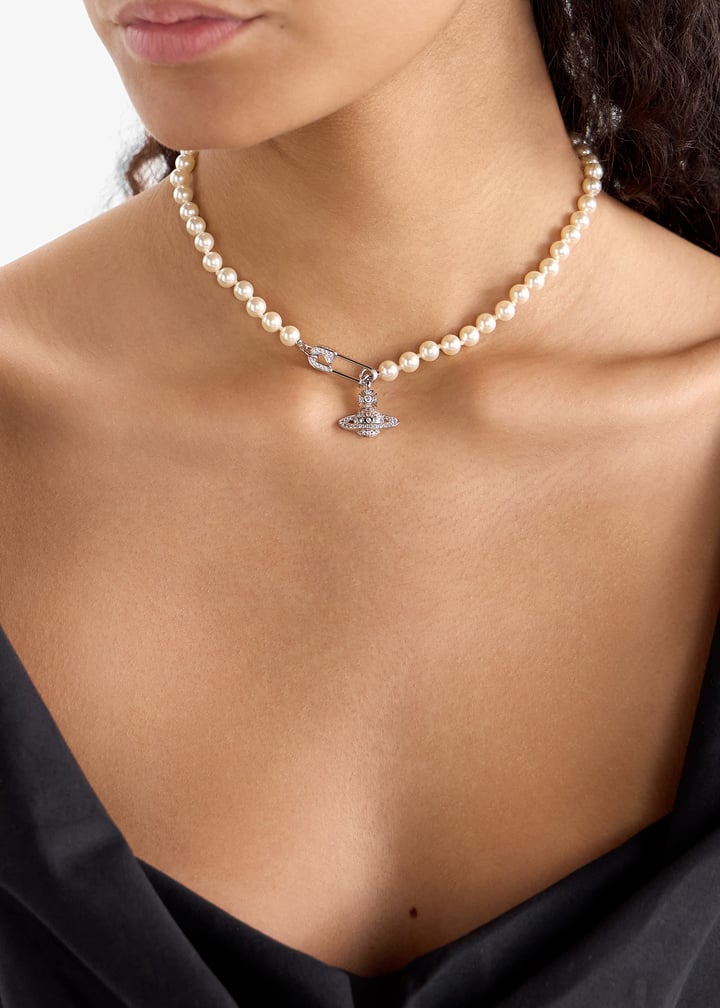 E*1様 [VivienneWestwood]LucrecePendantNec VIVIENNE WESTWOOD LUCRECE PENDANT SILVER •Measurements