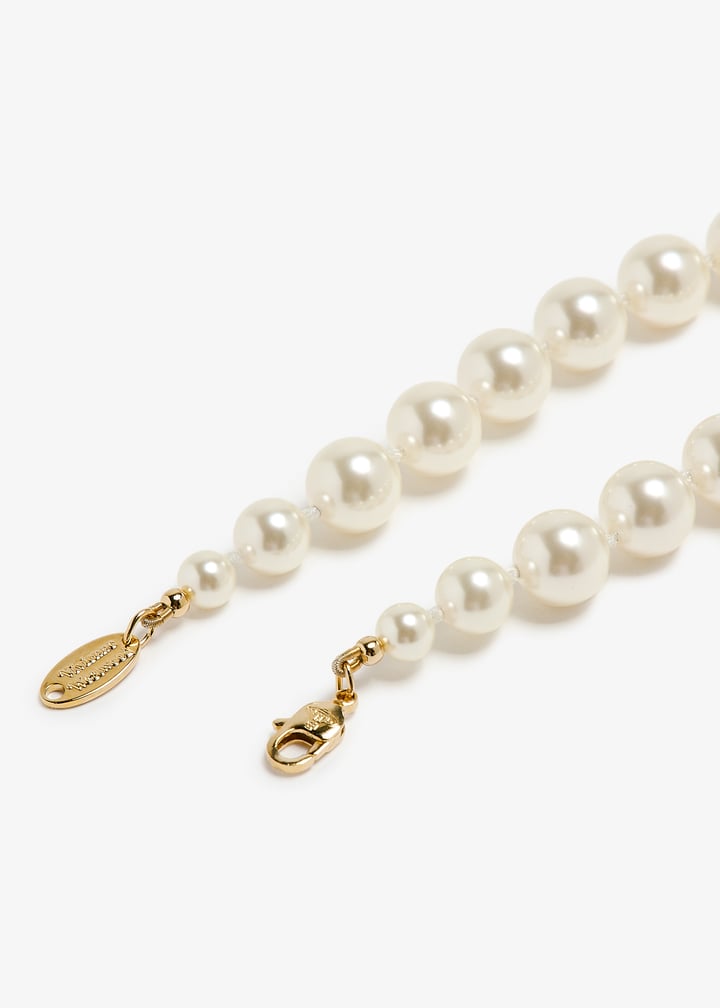 ★Vivienne Westwood★ Vivienne Westwood 63010106 02G128 One Vivienne Westwood ONE ROWPEARL BR necklace 63010106/02P104