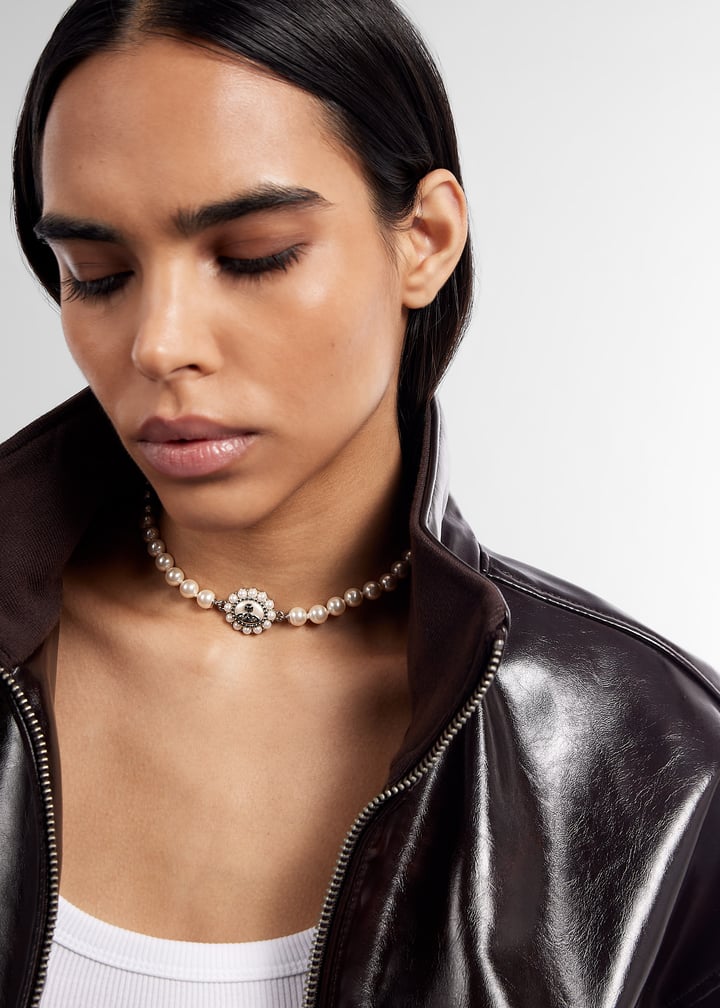 Amaya large pearl necklace