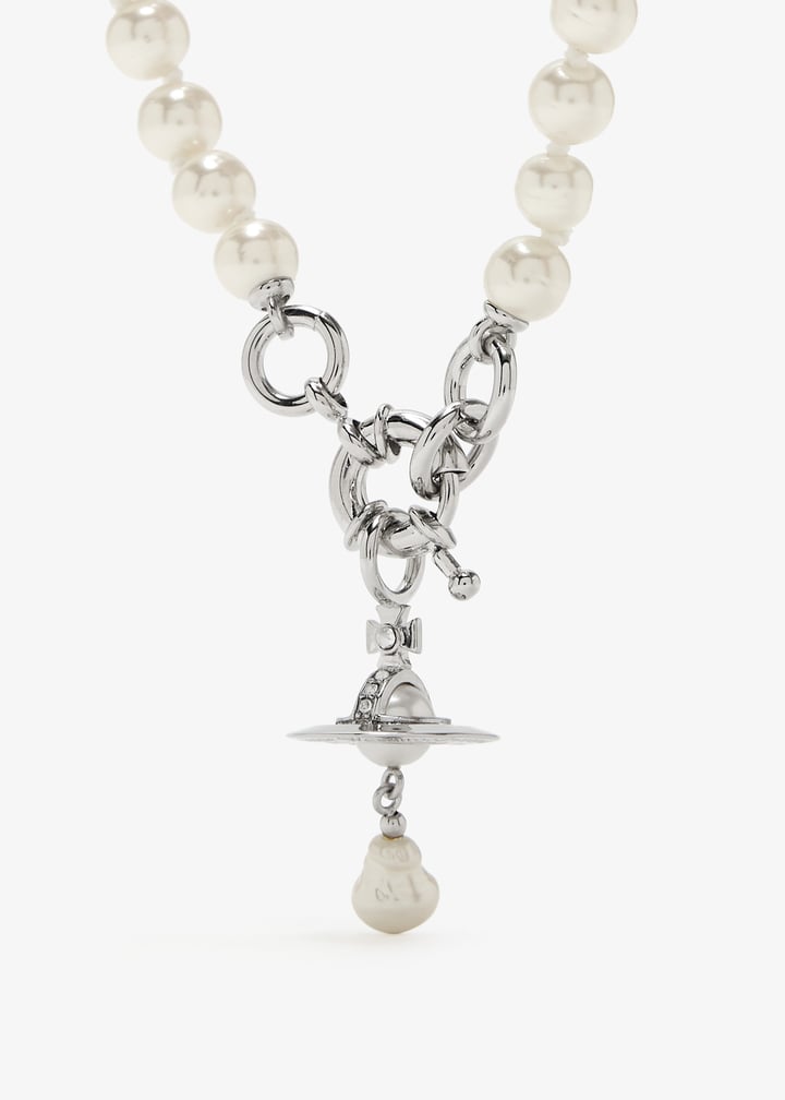 Vivienne Westwood Aleksa necklace for Women - White in UAE