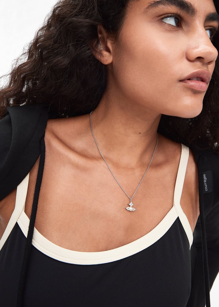 Vivienne Westwood Fedora pendant for Women - Silver in USA