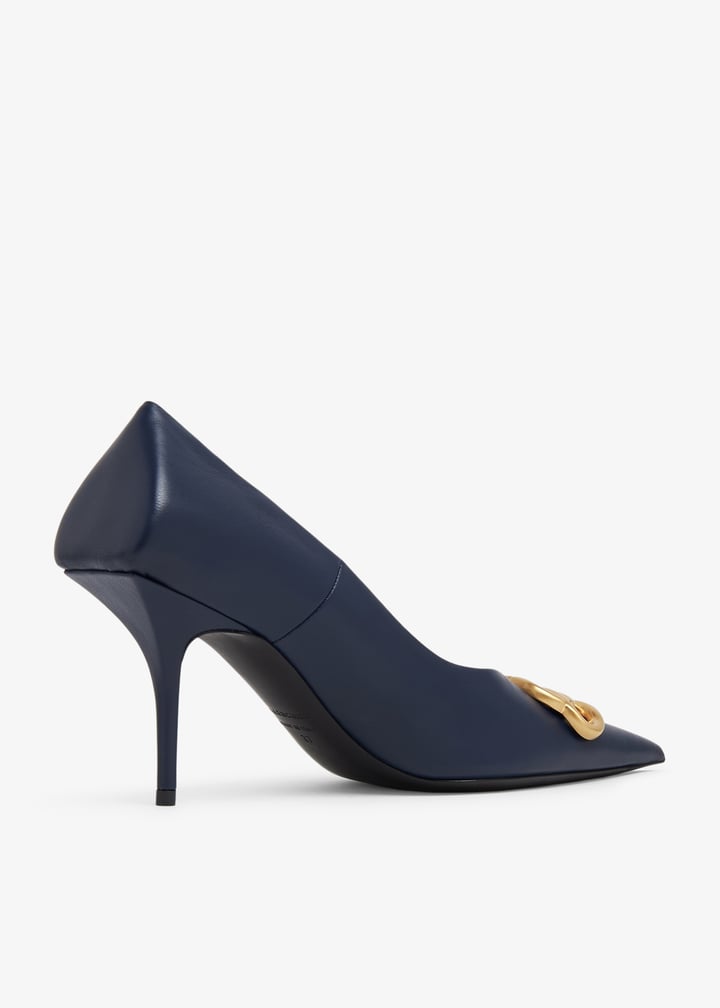 Balenciaga Square Knife pumps for Women Blue in UAE Level Shoes