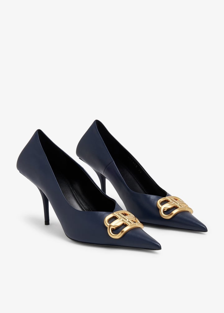 Balenciaga Square Knife pumps for Women Blue in UAE Level Shoes