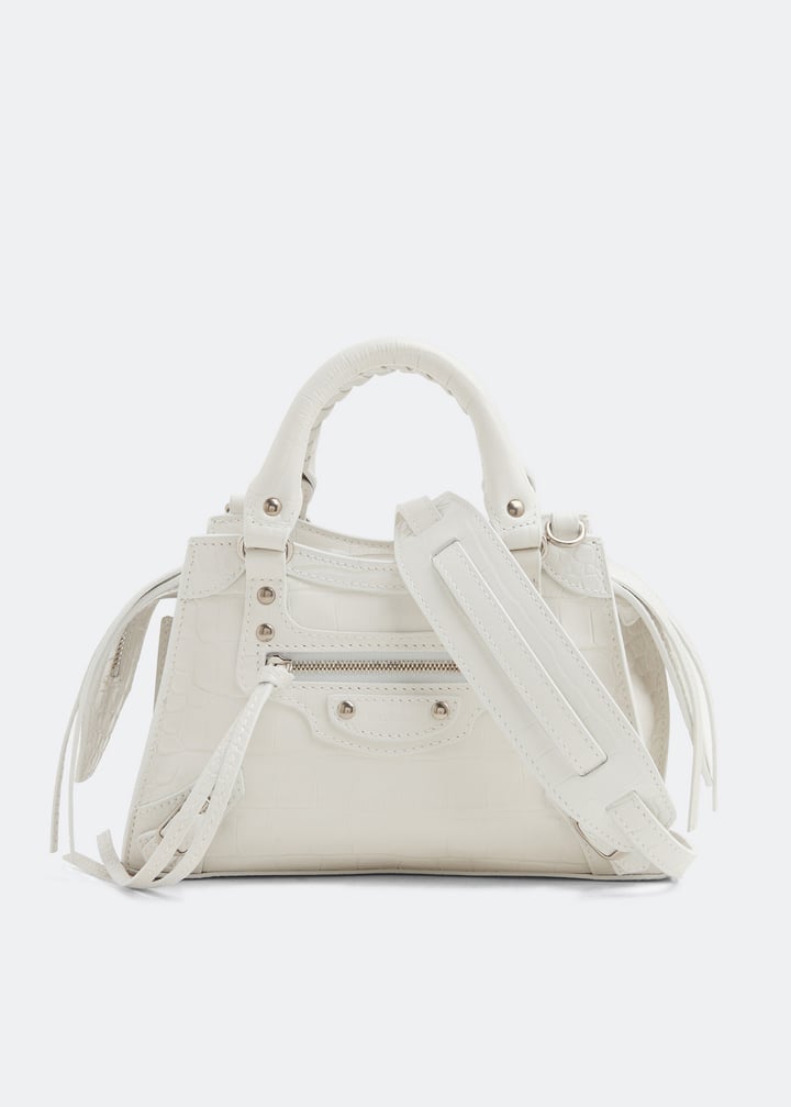 Balenciaga Neo Classic mini top handle bag for Women White in