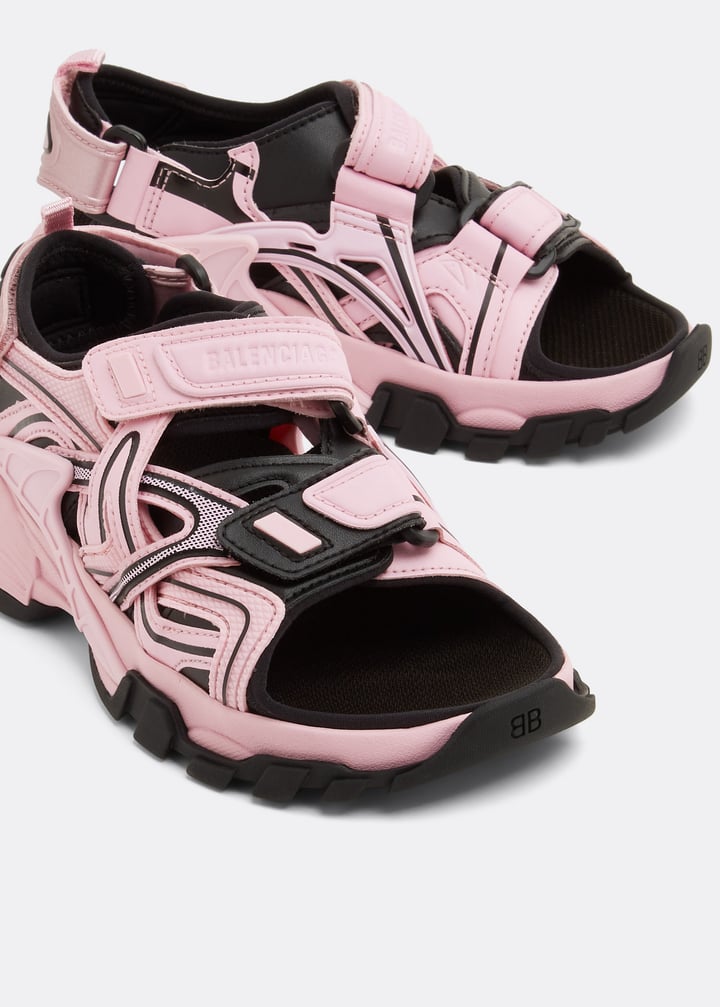 Balenciaga Track sandals for Kids Unisex - Pink in UAE | Level Shoes