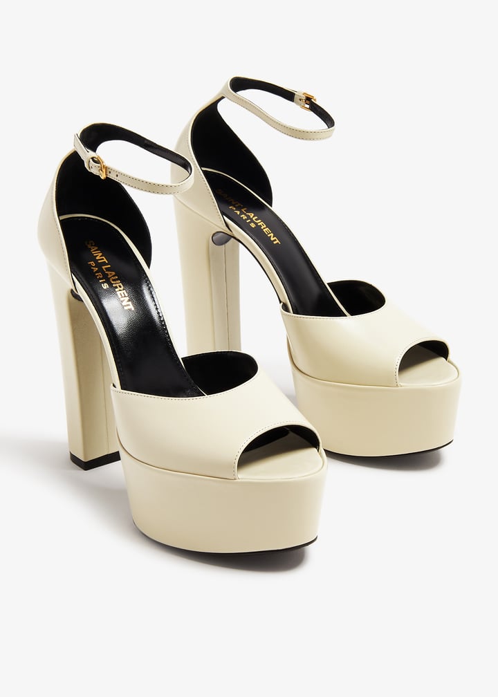 Platform Sandals Ysl White Sandals Ladies Sandals Ysl White