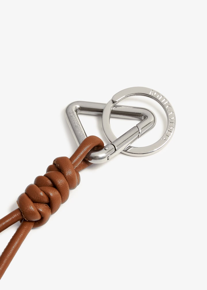 Triangle knot key ring