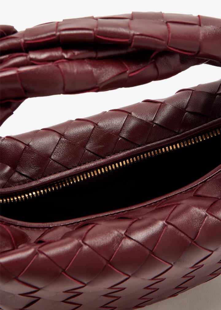Bottega Veneta Mini Jodie bag for Women - Burgundy in UAE