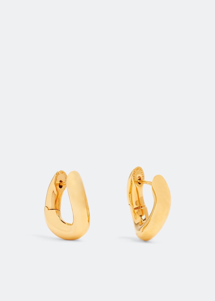 【関税込み】Balenciaga ゴールド Loop XXS ピアス BALENCIAGA Loop XXS Gold-Tone Hoop Earrings | endource