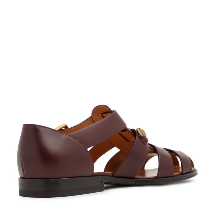 Gucci Horsebit sandals for Men - Burgundy in KSA | Level Shoes