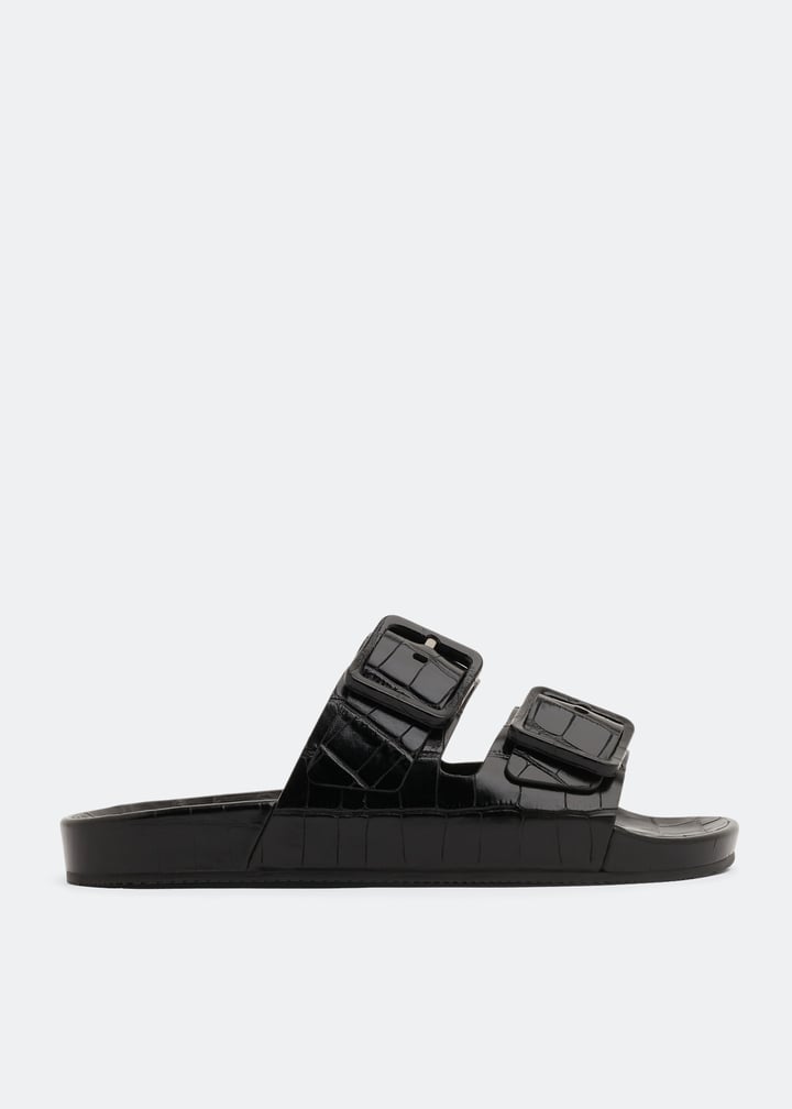 Balenciaga Mallorca sandals for Men - Black in UAE | Level Shoes