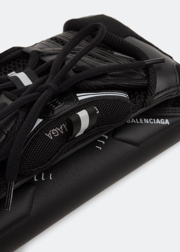 Balenciaga Sneakerhead phone holder bag for Women - Black in