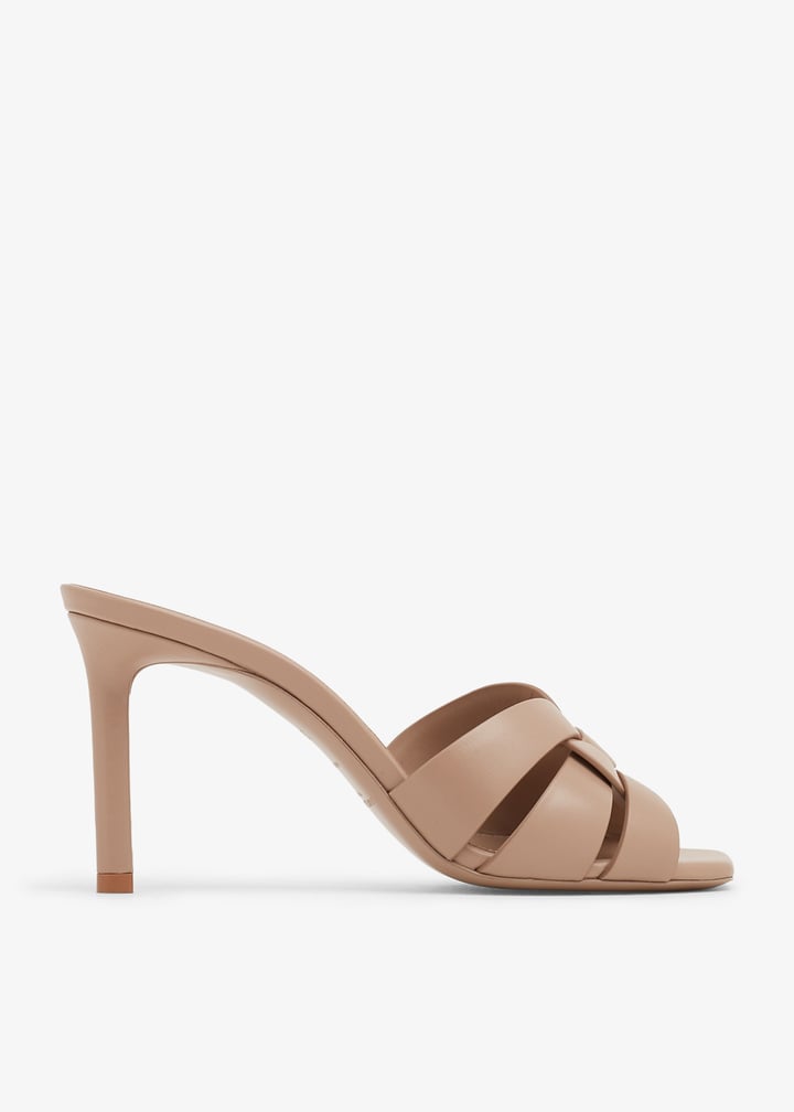 [ SAINT LAURENT]TRIBUTE HEELED MULES【正規品・関税込み】 TRIBUTE MULES in smooth leather | Saint Laurent | YSL GB