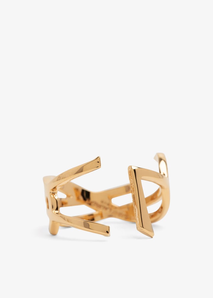 Saint Laurent Opyum twist ring for Women - Gold in KSA