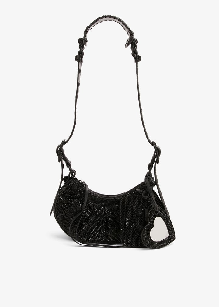 ショルダーバッグ・ポシェット BALENCIAGA LE CAGOLE XS SLING BAG LLIZED RHINESTONES Medium-671309210BK9104_F.jpg?v=5