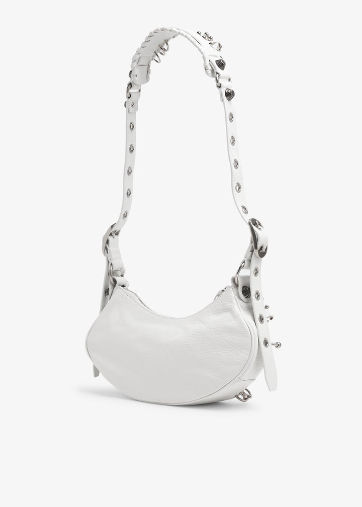 Balenciaga Le Cagole XS shoulder bag for Women - White in