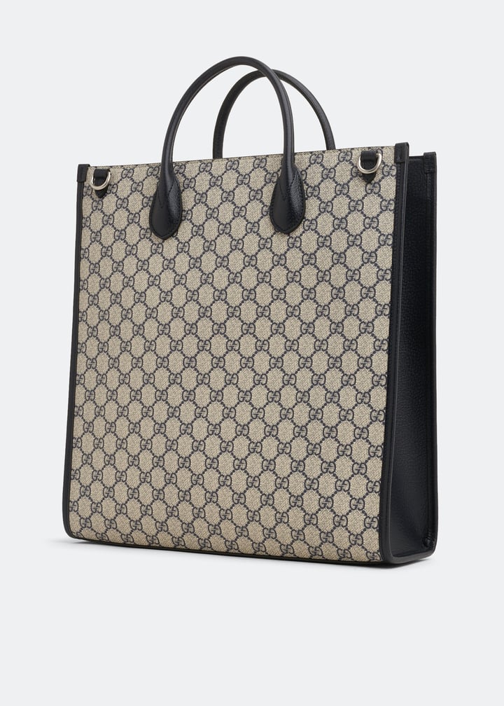 ◇SHUYEN BAG◇ Bag in bag / GG・CANVAS TOTE BAG / 211134用 GUCCI GG Canvas Tote Bag PVC Leather Beige 211134 Auth