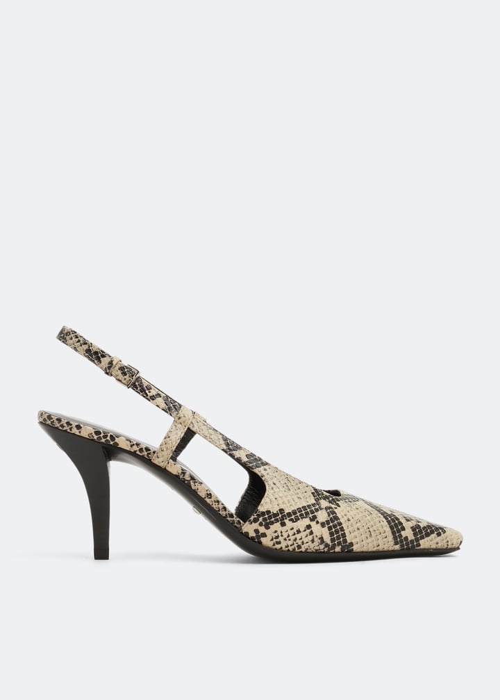 Gucci Python Mid Heels Gucci Python mid-heel pumps for Women - Animal Printed in KSA | Level Shoes