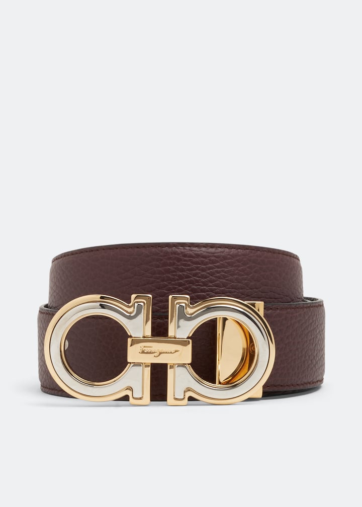 Ferragamo Reversible Gancini belt for Men - Purple in UAE