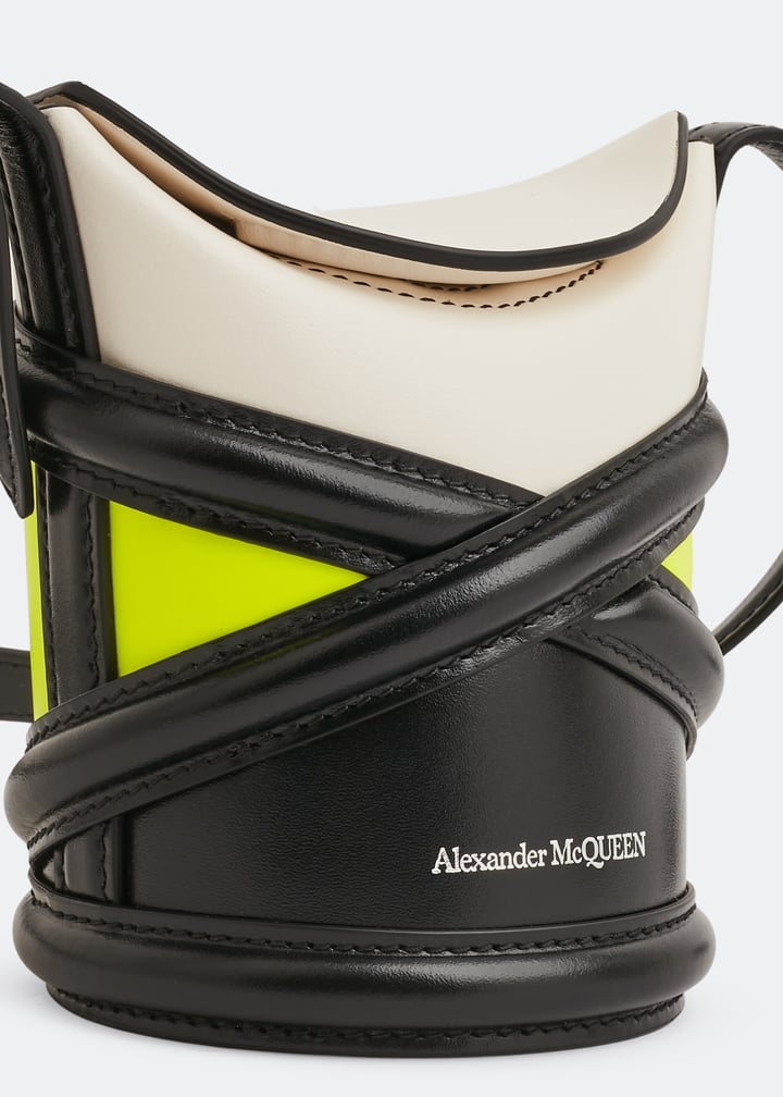 McQueen The Curve Mini shoulder bag for Women - Multicolored