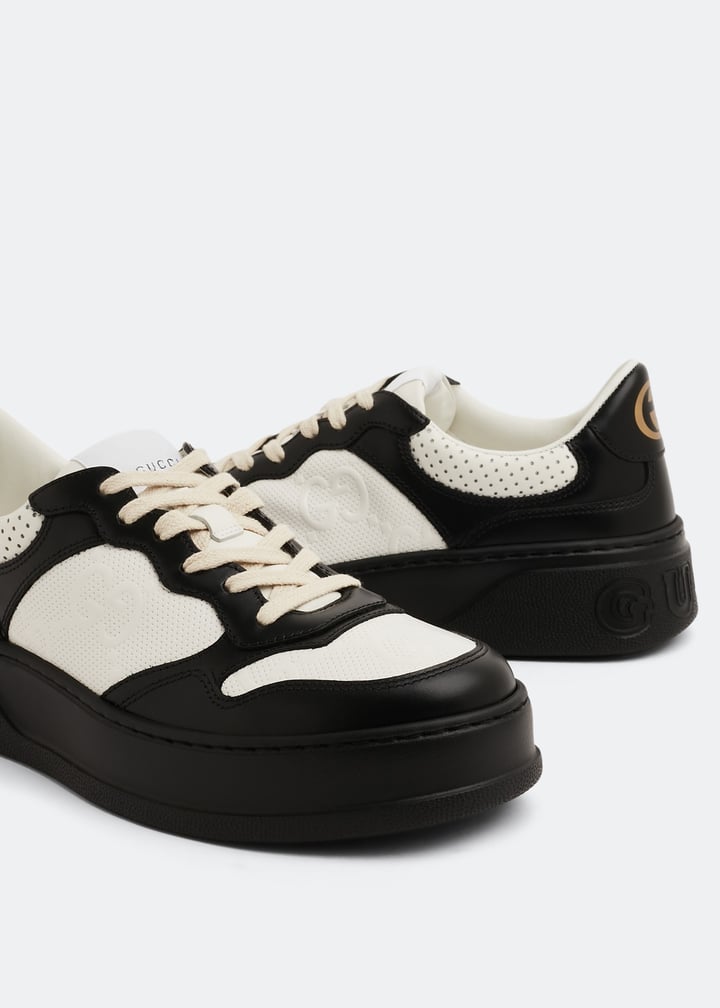 GUUCI GG Leather Sneaker Water Transfer Print 関税送料込 GUUCI GG Leather Sneaker Water Transfer Print 関税送料込