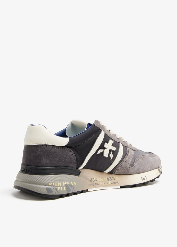 Premiata Lander sneakers for Men - Grey in UAE | Level Shoes