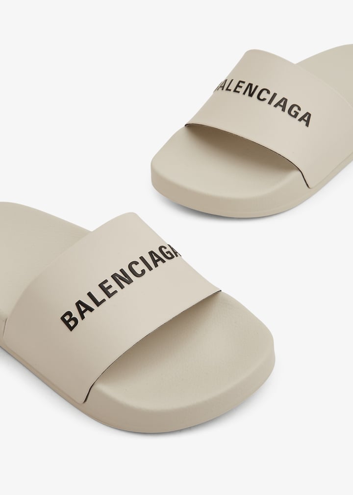 Balenciaga Pool slides for Kids Unisex - Beige in UAE