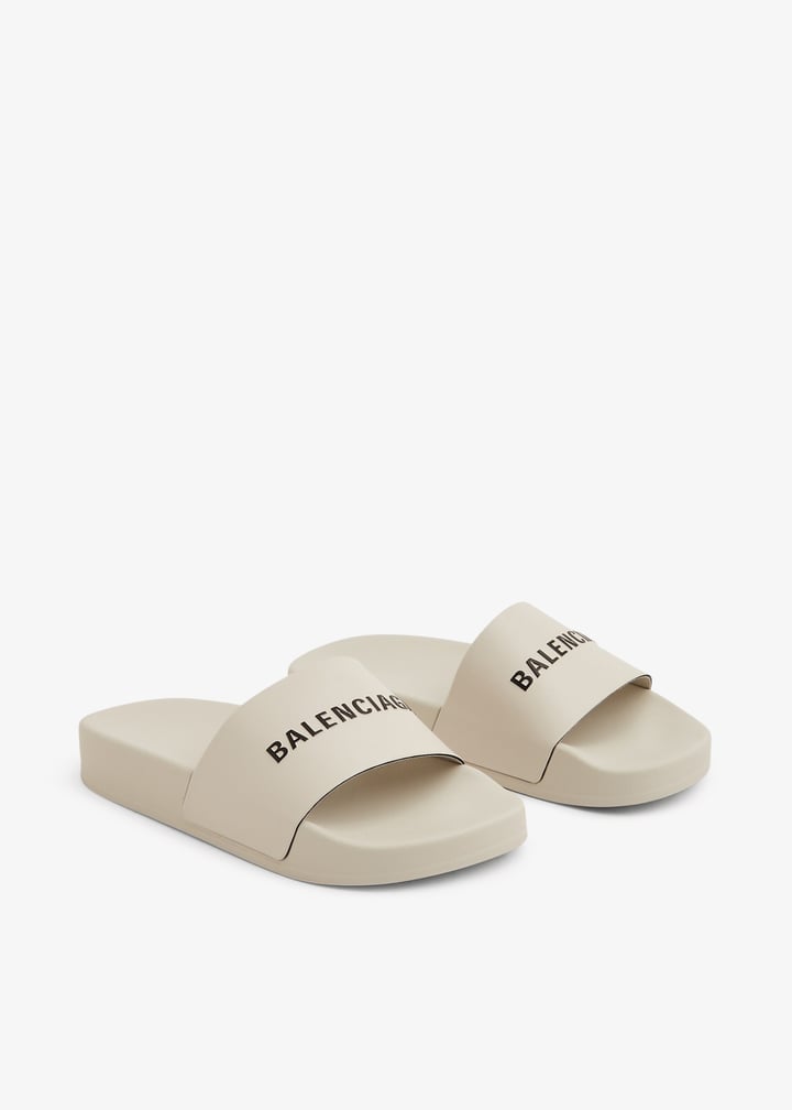 Balenciaga Pool slides for Kids Unisex - Beige in UAE