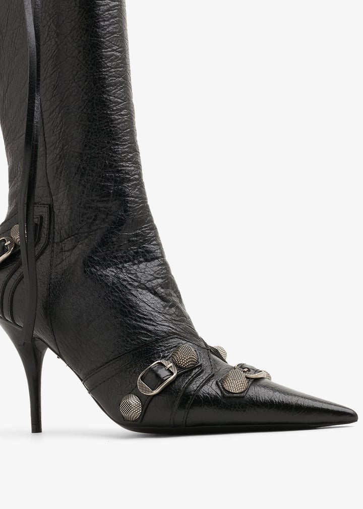 Balenciaga Cagole 90 boots for Women - Black in UAE | Level