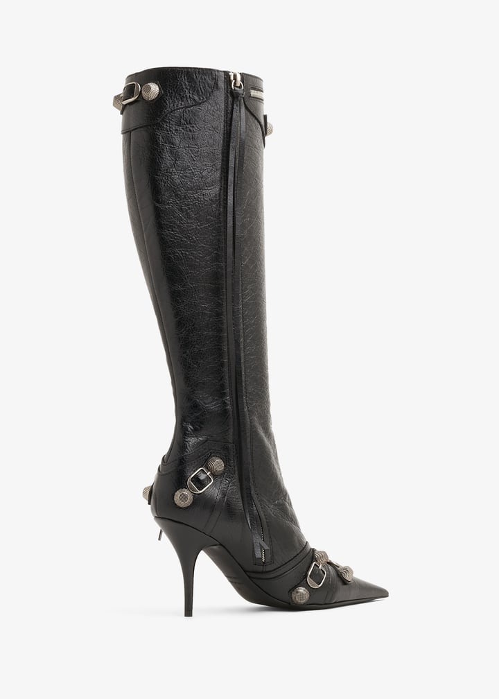 【BALENCIAGA】CAGOLE 90MM パンプス Balenciaga Cagole High Heel Booties Women's 38/8US Black