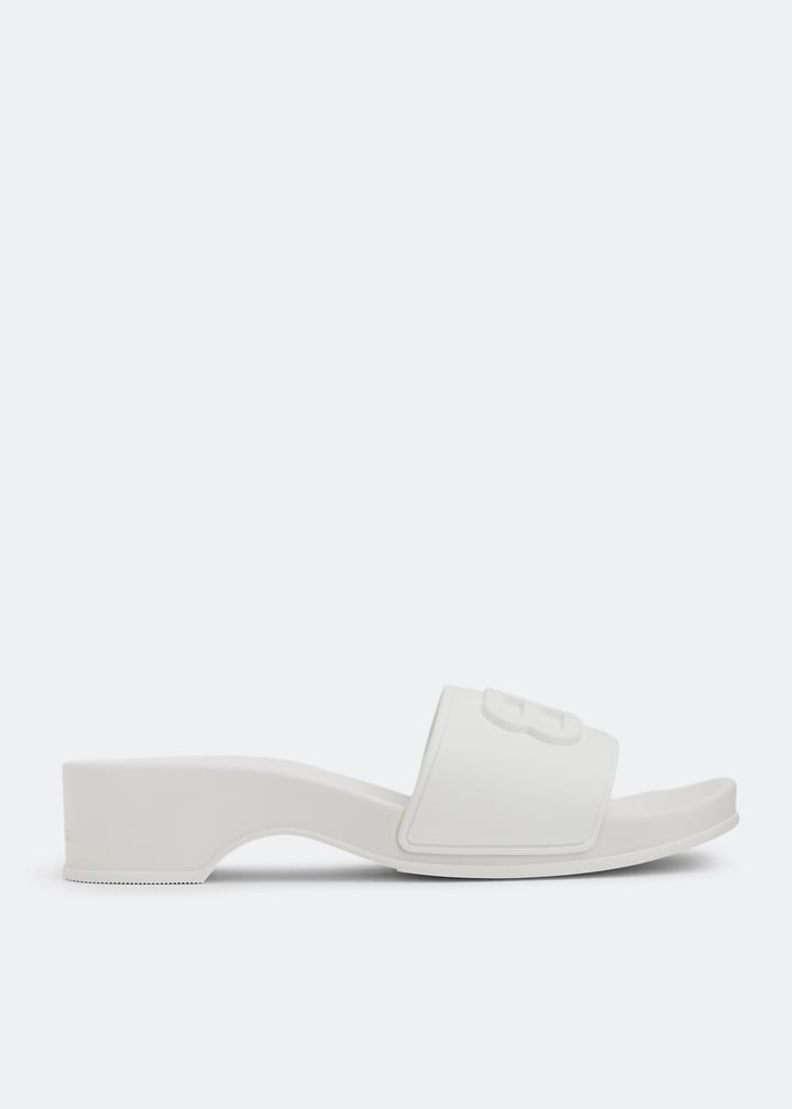   POOL SLIDE RUBBERサンダル POOL SLIDES - Red | ZARA Canada