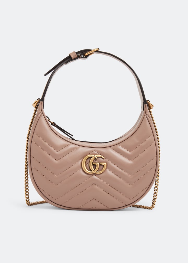 Gucci GG Marmont half-moon-shaped mini bag for Women - Pink