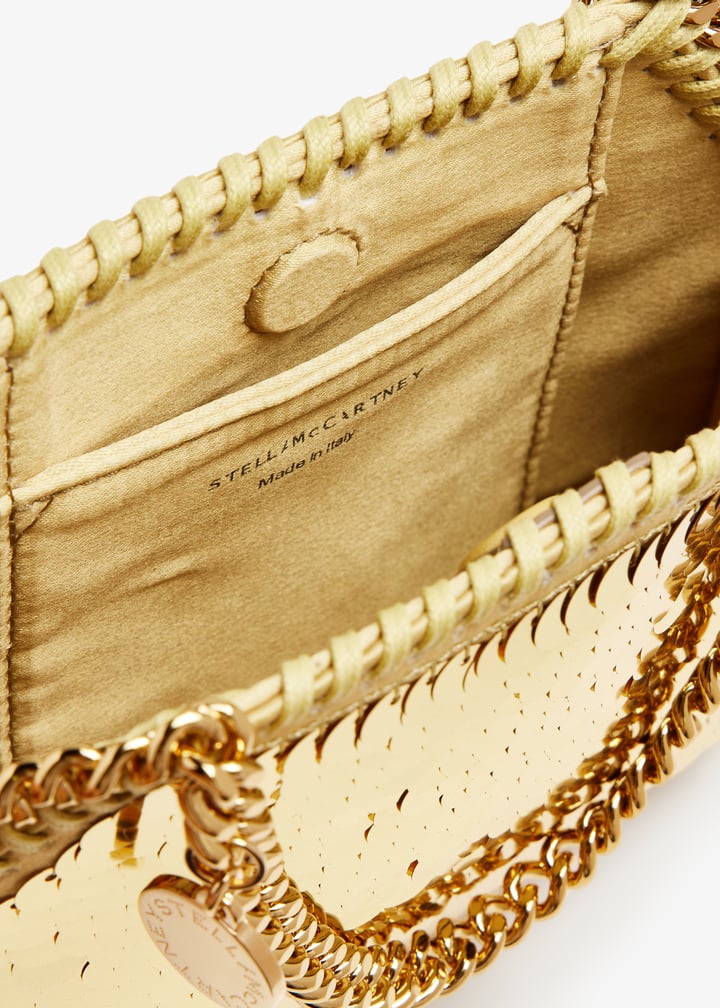 Stella McCartney Falabella mini tote bag for Women - Gold in