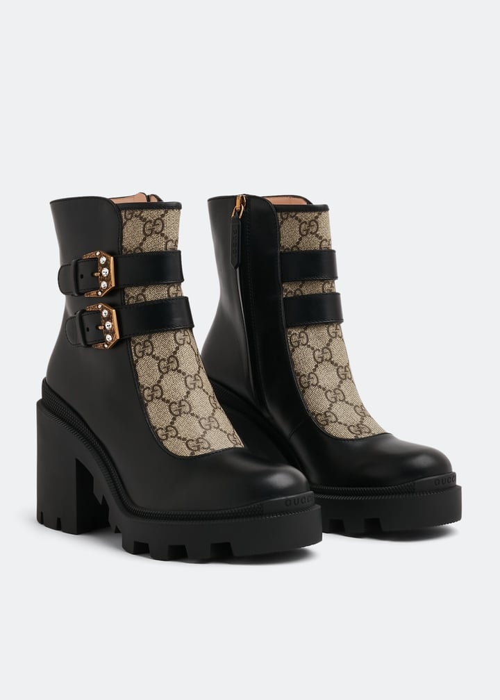 Gucci GG ankle boots for Women - Black in UAE | Level Shoes