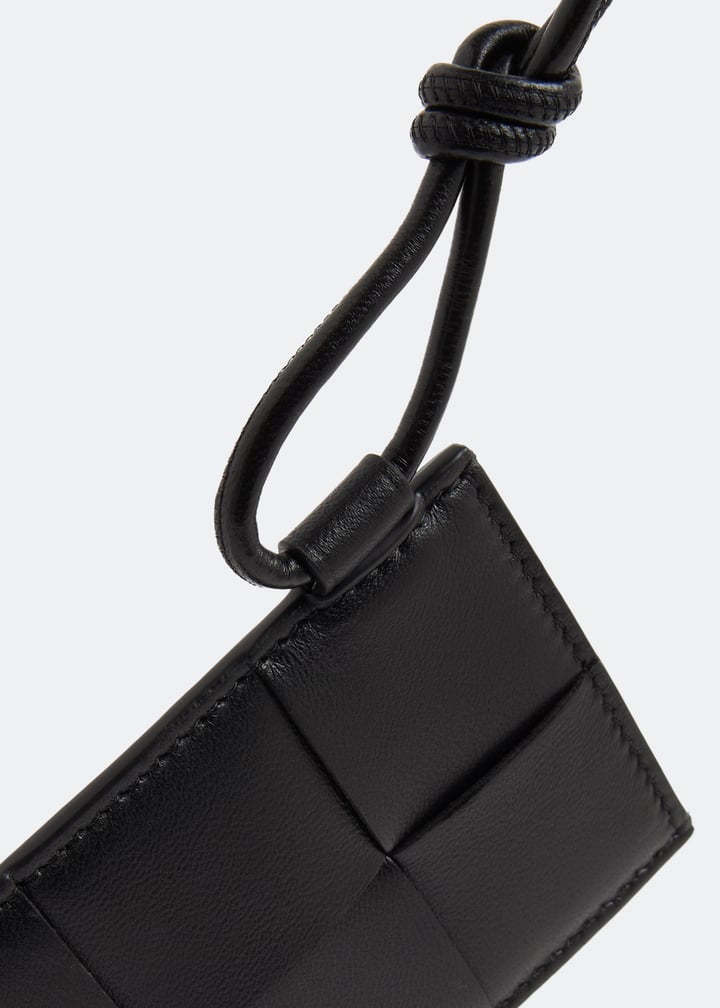 ●BOTTEGAVENETA ●ボッテガヴェネタ Card Case On Strap Bottega Veneta® Men's Card Case On Strap in Black. Shop