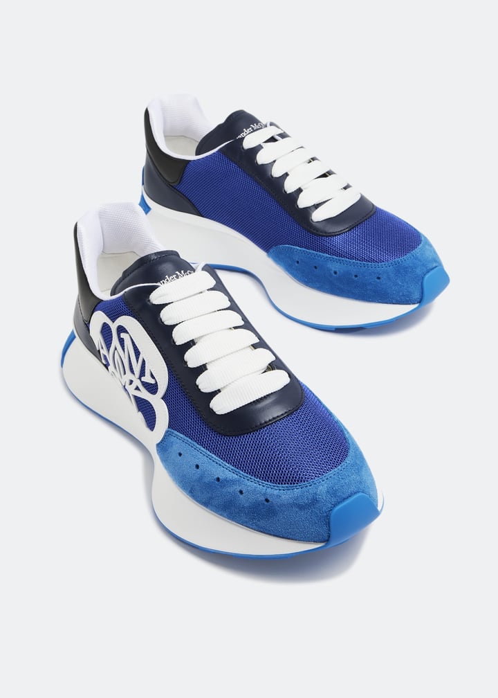 McQueen Sprint Runner sneakers for Men Blue in UAE Level Shoes