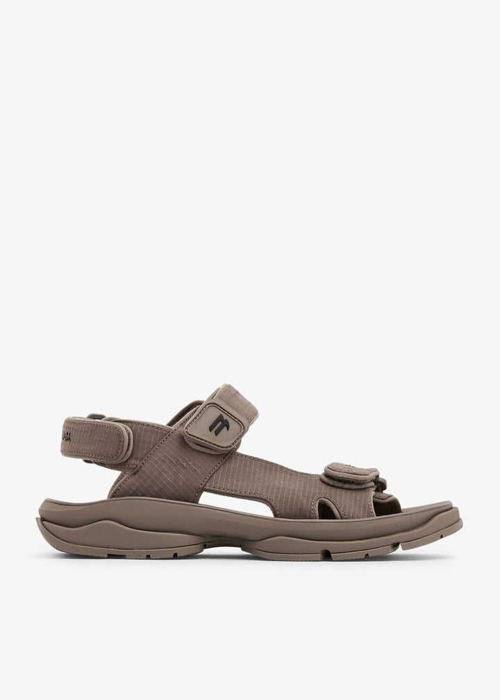 Balenciaga Tourist sandals for Men - Brown in UAE | Level Shoes