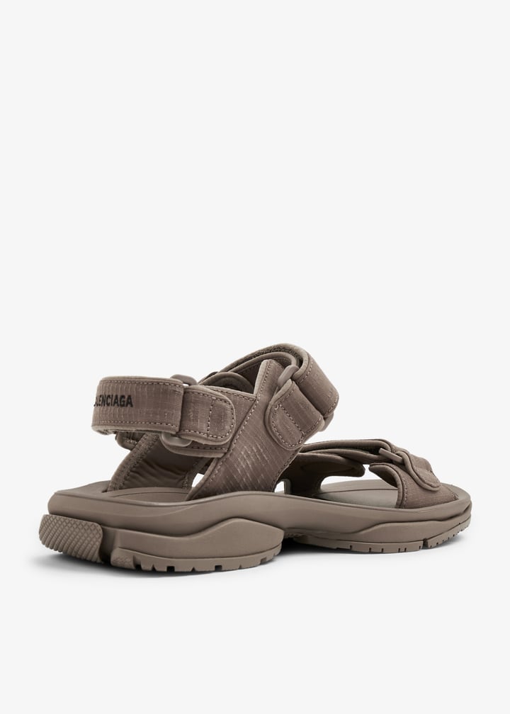 Balenciaga Tourist sandals for Men - Brown in UAE | Level Shoes