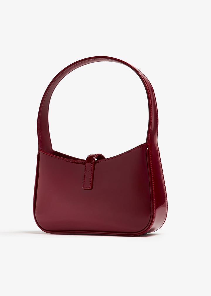 Saint Laurent Le 5 À 7 mini hobo bag for Women - Burgundy in