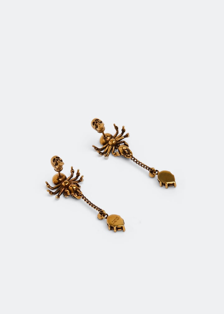 ピアス Alexander Mcqueen Interlinked Mcqueen Logo Earrings Alexander McQueen Iris earrings - The Cat's Meow
