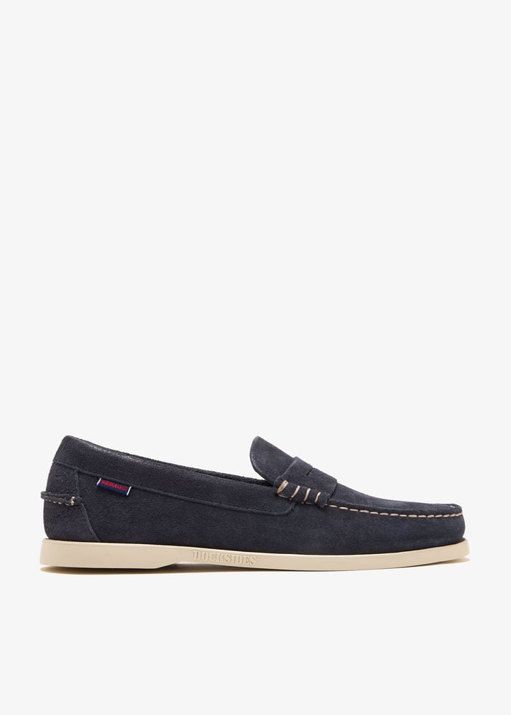 Sebago Dan Boat Flesh Out loafers for Men Navy in UAE Level Shoes