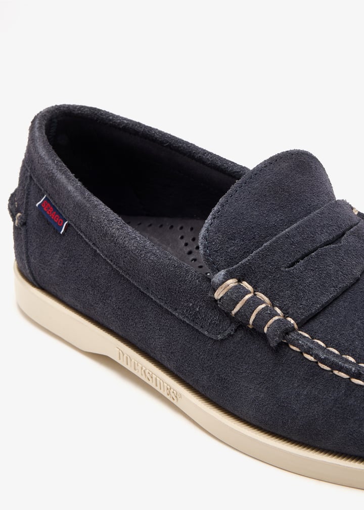 Sebago Dan Boat Flesh Out loafers for Men Navy in UAE Level Shoes